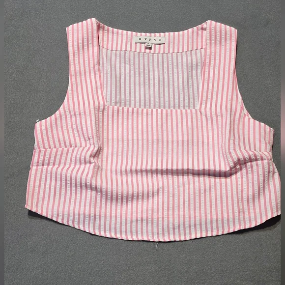 HYFVE SET Pink Striped Seersucker New In Poly Bag Small/Medium/Large Available - Picture 4 of 15